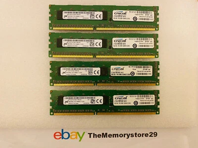 Micro server ECC UDIMM 8GB 16GB 32GB  Memory DDR3 1333 1600MHz Unbuffered Lot - Image 1 of 4