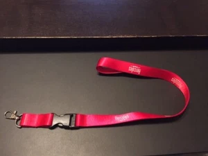 Hercules Stands OEM CUSTOM RED LANYARD W/REMOVABLECLASP - Picture 1 of 1