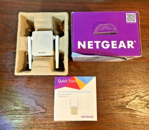 NETGEAR Wi-Fi Range Extender EX6120, Coverage Up to 1500 Sq Ft, AC1200 Dual Band - Afbeelding 1 van 5