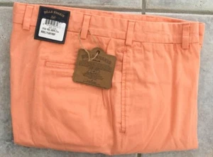 BRAND NEW Bills Khaki Melon M22-MEPB Plain Front POPLIN SZ 34X32 MSRP $165 - Picture 1 of 3