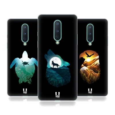 HEAD CASE DESIGNS ANIMAL DOUBLE EXPOSURE SOFT GEL CASE FOR GOOGLE ONEPLUS PHONES - Image 1 of 4