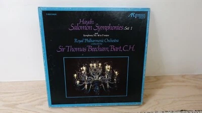 Sir Thomas Beecham HAYDN Salomon Symphonies Set 1 ARABESQUE 3X LP Set 8024-3 - Image 1 of 2