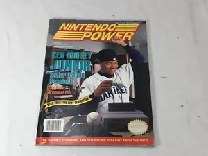 April 1994 Nintendo Power Magazine Ken Griffey Jr Cover Complete & Poster Cards - Picture 1 of 4