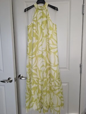 Maxi Vestido Cynthia Steffe Talla L Amarillo  Foto 1 de 4