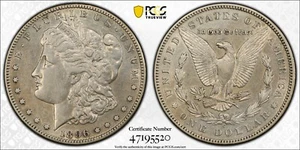 1896-S MORGAN DOLLAR PCGS XF45 NICE COIN - Picture 1 of 4