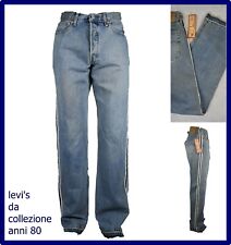 levis jeans levi's uomo donna vintage larghi baggy vita alta strappati w33 nuovi