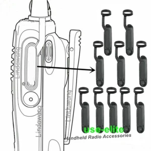 10x Boczna osłona przeciwpyłowa do radia HT750 HT1250 GP340 GP328 GP380 PRO7150 - Zdjęcie 1 z 4