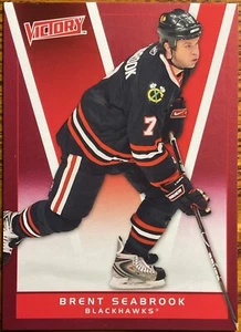 2010-11 Upper Deck Victory Red Brent Seabrook #41 Chicago Blackhawks - Picture 1 of 2