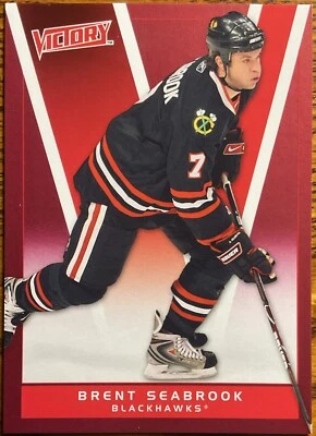 2010-11 Upper Deck Victory Red Brent Seabrook #41 Chicago Blackhawks - Image 1 of 2