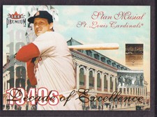 2001 Fleer Premium Baseball Decades of Excellence #9 Stan Musial Cardinals