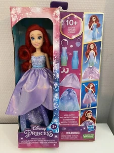 disney princess ariel multi tenue 10 look hasbro neuf - Imagen 1 de 2