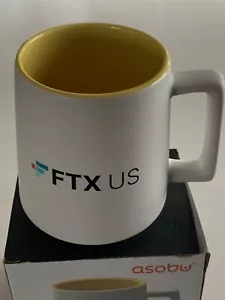 NIB FTX US Logo Coffee Mug Tea Cup SBF Bankman Fried Cryptocurrency Real No Joke - Picture 1 of 4
