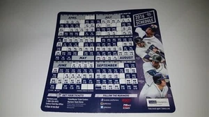 Seattle Mariners 2016 Magnetic Schedule (Seager, Cano, Cruz, Felix) 4/8/16 - Picture 1 of 1