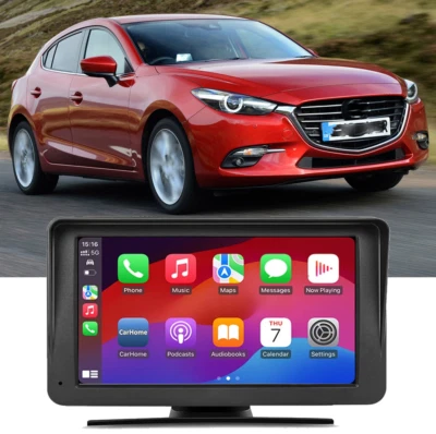 7'' Touch Screen Wireless A*pple Android Carplay Stereo FM/AM For Mazda 2 3 6 - Image 1 of 4