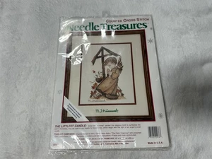 NEEDLE TREASURES THE LITTLEST CANDLE HUMMEL COUNTED CROSS STITCH KIT - Picture 1 of 7