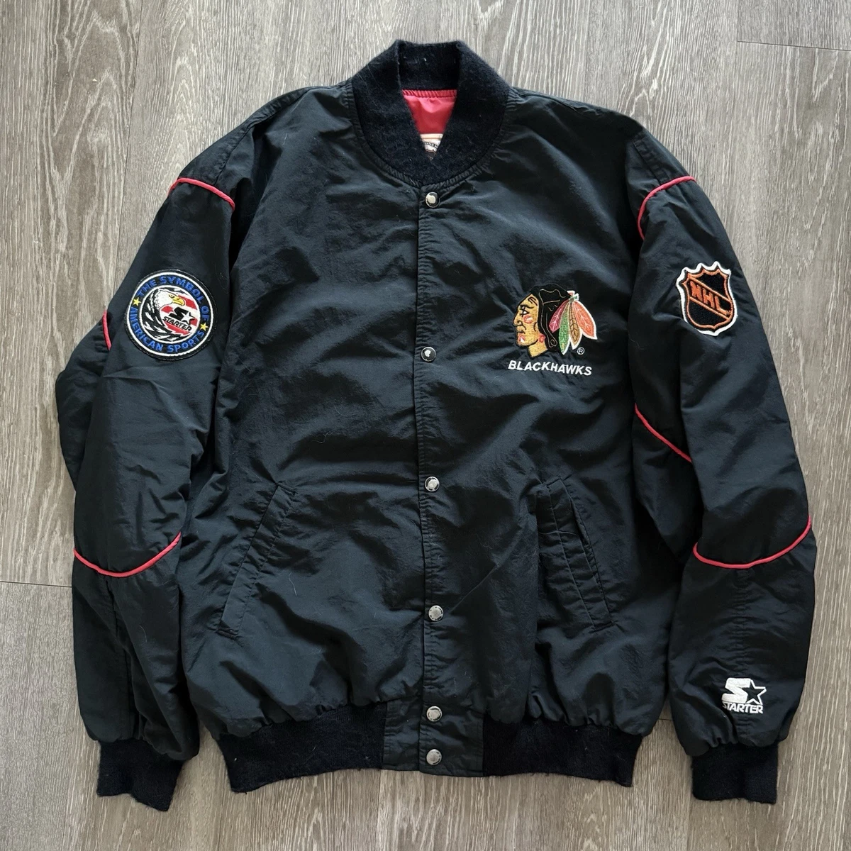 Starter Chicago Blackhawks NHL Fan Jackets for sale | eBay