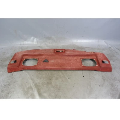 BMW E30 1988 serie 3 cupé sedán ventana trasera paquete estante cubierta roja OEM dañado Foto 1 de 4