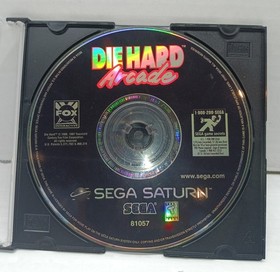 Die Hard Arcade (Sega Saturn, 1997) Disc Only Tested Working 