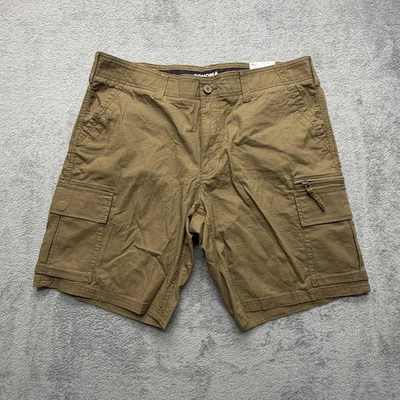 Shorts cargo Sonoma Ripstop masculino 38 marrom flexível elástico casual - Imagem 1 de 4