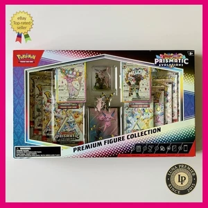 Pokemon TCG Prismatic Evolutions Premium Figur Sammlung Englisch Sealed - Bild 1 von 2