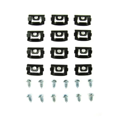 Clip de moldura de revelación de ventana trasera para Dodge Plymouth Dart Duster 70-76 2 puertas 20 piezas Foto 1 de 4