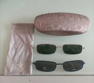 Set 2 Occhiali Da Sole Vintage Calvin Klein Foto 1 de 4