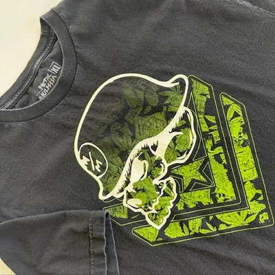 Camiseta Metal Mulisha Negra Manga Corta Talla XL. Foto 1 de 4