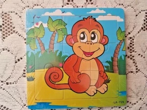  Kinder Holzpuzzle 9 Teile Panda Puzzle Mädchen und Jungen Geschenk  - Bild 1 von 4