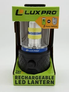LUXPRO LP1512 Rechargeable Dual-Power 1100 Lumen LED Lantern - Picture 1 of 2
