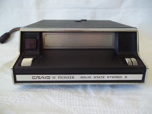 Craig 3152 Eight Track Car Stereo Untested  - Picture 1 of 9