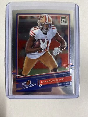 2020 Donruss Optic The Rookies #14 BRANDON AIYUK RC 49ers  - Image 1 of 4