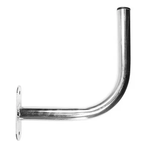 Staffa a muro in acciaio zincato 30x30cm per antenne wifi lte gsm paraboliche - Picture 1 of 1