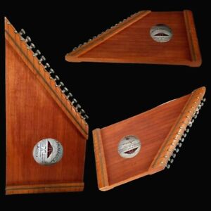 Zither Instrument Vintage Harp Magic -Musical String Mexico 15 Chords Handmade✅ 