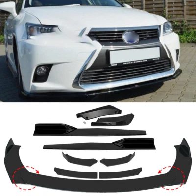 For LEXUS CT200H 14-19 Front Bumper Spoiler Body Kit /Side Skirt /Rear Lip Foto 1 de 4