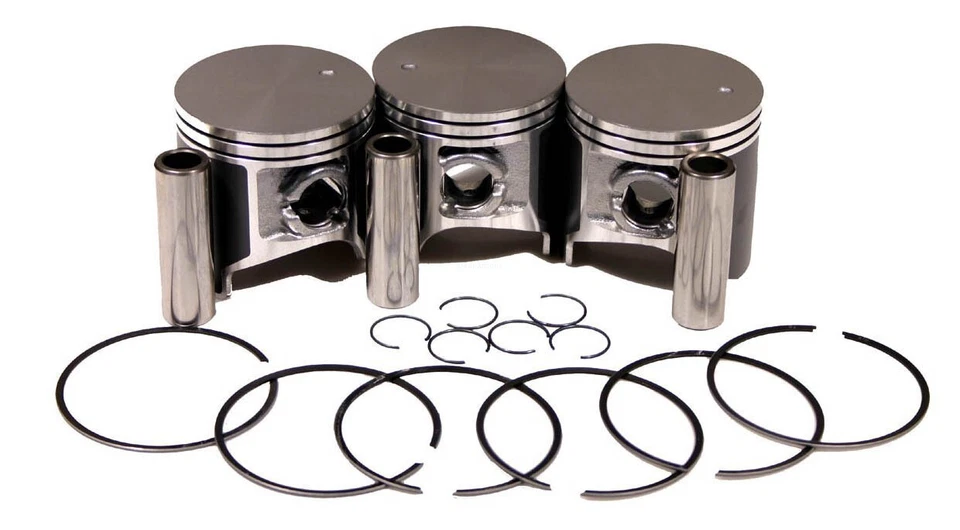 Arctic Cat ZRT 600, 1995-2000, Set 3 Pistons - NEW - Image 1 of 1