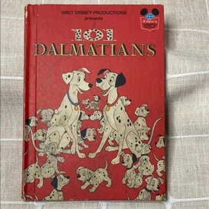 Vintage Walt Disney 1. Auflage 101 Dalmatiner Buch Wunderbare Welt des Lesens - Bild 1 von 7