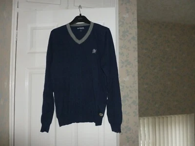 Lambretta Knitted  Navy Blue  LARGE . - Image 1 of 3