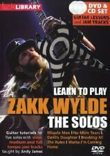 Lick Library: Learn A Jugar Zakk Wylde - The Solos [ dvd ] Nuevo dvd Libre Y