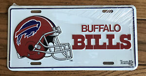 Vintage Logo Buffalo Bills Mafia Team 1993  Metal License Plate NFL TM New !