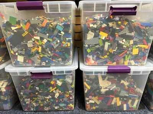 LEGO 5 lbs Pounds Random Parts Pieces Building Plates Blocks Washed Bulk Lot - Picture 1 of 20