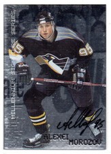 1998-99 Be A Player Millennium Signature Series 201 ALEXEI MOROZOV, Pit Penguins
