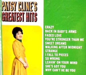 Patsy Cline Greatest Hits 1971 Cassette Tape (F4) - Picture 1 of 4