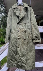 Militia, No. Mil-0-2419b Overcoat and Liner, Dated 26 June 1953, # 55-0-1650-210 - Picture 1 of 8