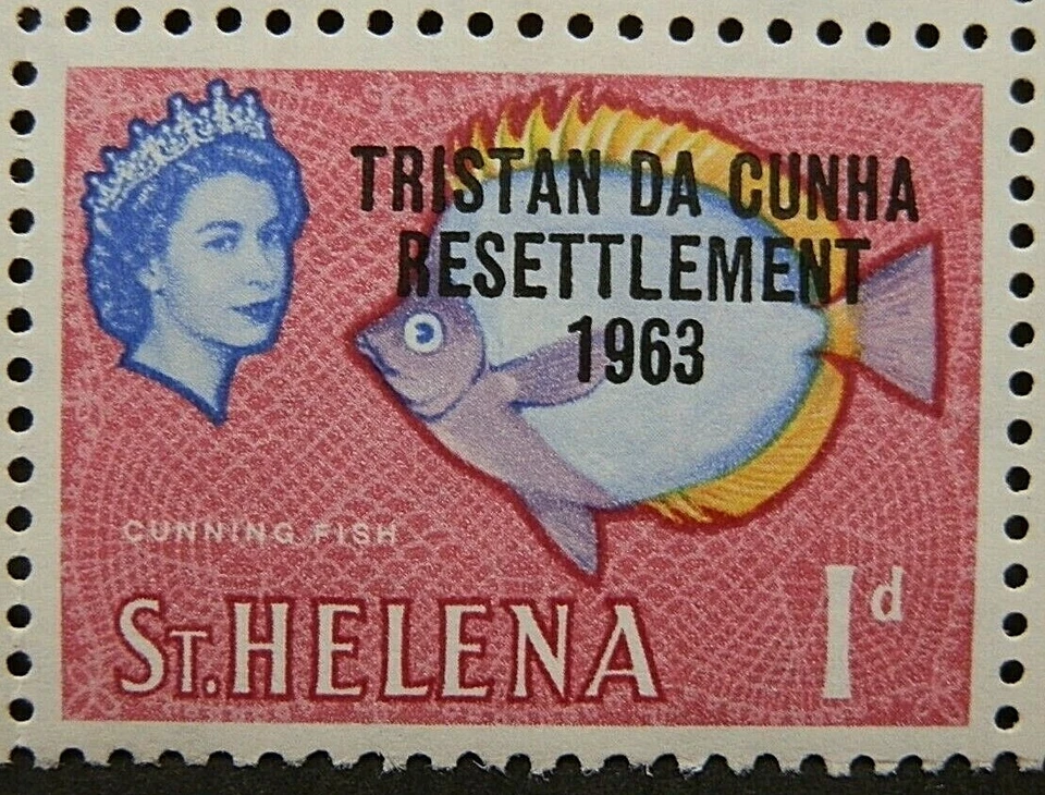 TRISTAN DA CUNHA 1963 SG55 1d. RESENTAMIENTO TRISTAN - MNH Foto 1 de 1