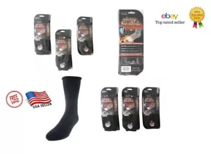 3 Pair Mens Winter Warm Thermal Heated Socks Work Ski Walking Extra Heat Keeper - Picture 1 of 7