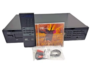 Yamaha CDX-530E CD Compact Disc Player Natural Sound Vintage HiFi Separate Black - Picture 1 of 24