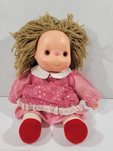 Vintage Ice Cream Plüsch Puppe Mädchen The Mitchell Co rosa Kleid - Bild 1 von 12