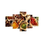 Canvas Print 125x70cm Wall Art Picture kitchen food herbs spices Framed Artwork