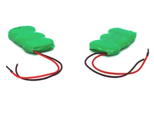3Pcs Ni-MH Button Rechargeable Battery 3.6V 160MAH For PLC Data backup w/Wires - Picture 1 of 14