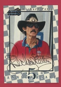 1997 RICHARD PETTY ACTION PACKED 5TH ANNIVERSARY AUTO SIGNED 97 - Picture 1 of 2